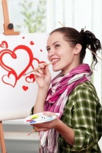 Female painter © DenisNata - Fotolia.com